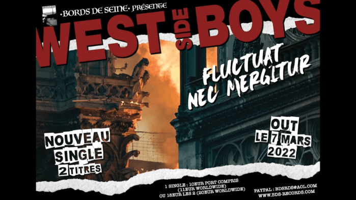 West Side Boys: 7" Fluctuat Nec Mergitur (2022)