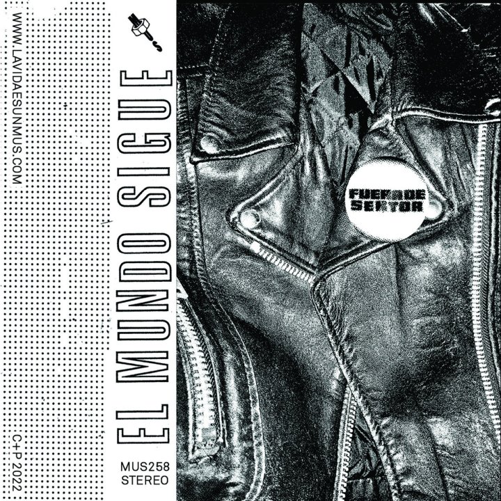 Portada de la casete 'El mundo sigue' de Fuera de Sektor (2022)