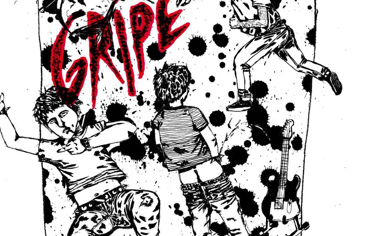 Portada del disco 'Como acabar contigo mismo' de Gripe (2022)