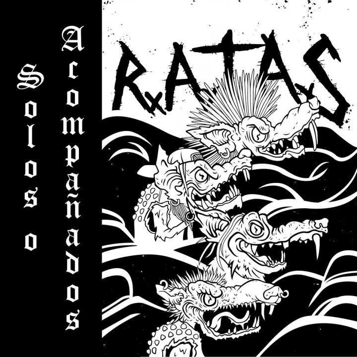 Portada del disco 'Solos o acompañados' de Ratas (2022)
