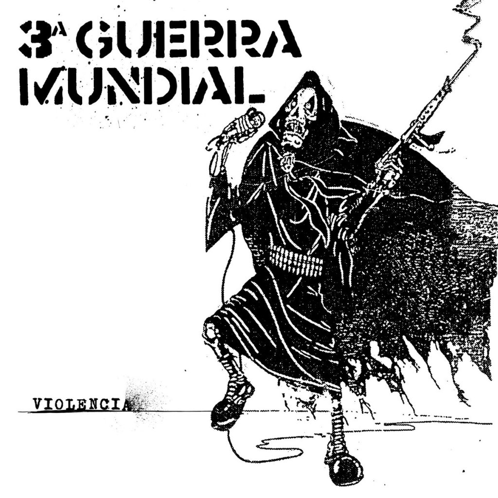 Portada del EP 'Violencia' de 3ª Guerra Mundial (2022)