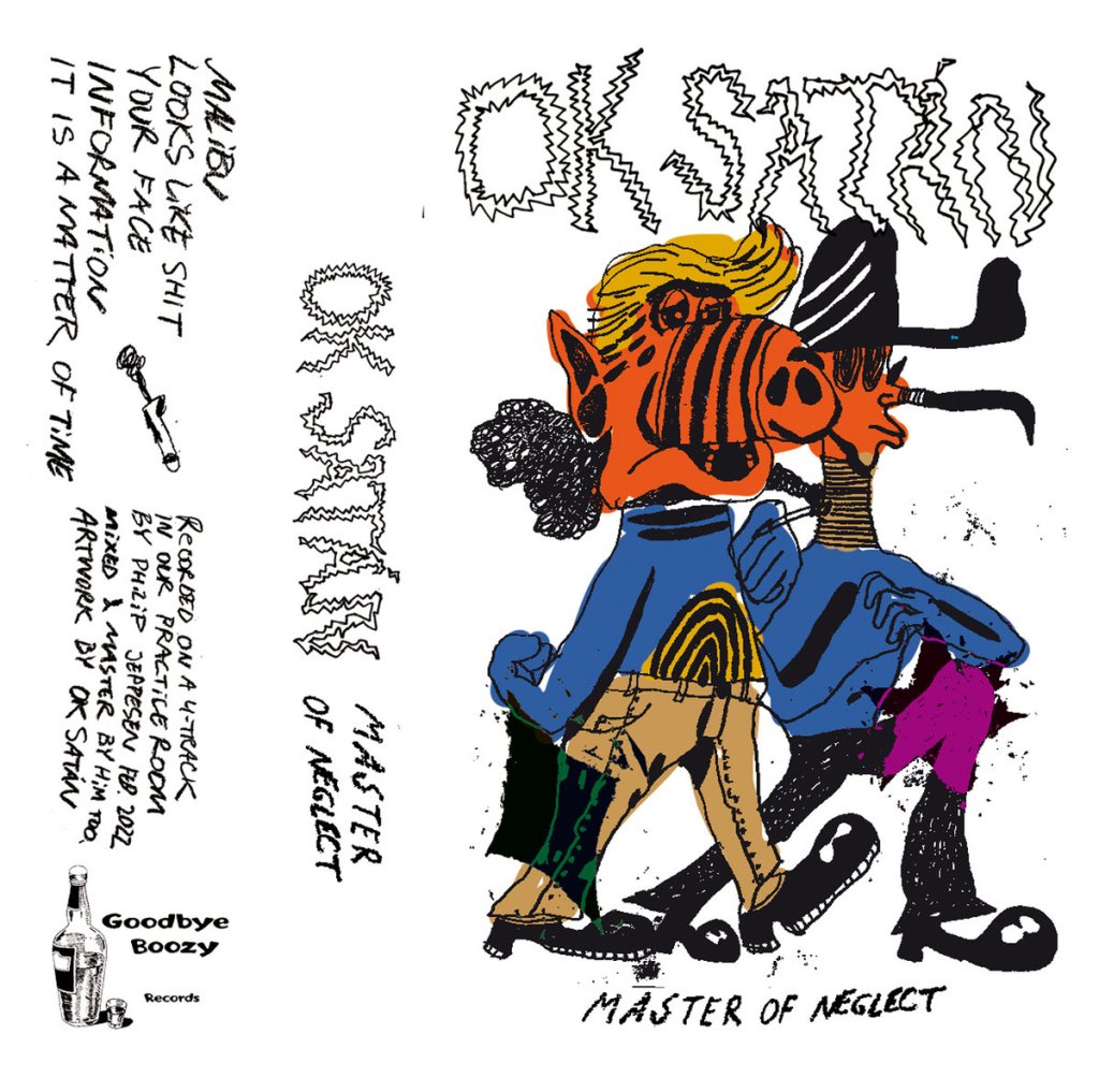 Portada de 'Master of Neglect' de OK Satán (2022)