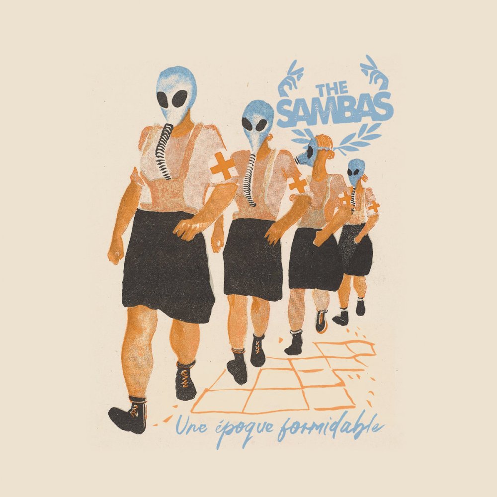 Portada del disco 'Une Époque Formidable' de The Sambas (2022)