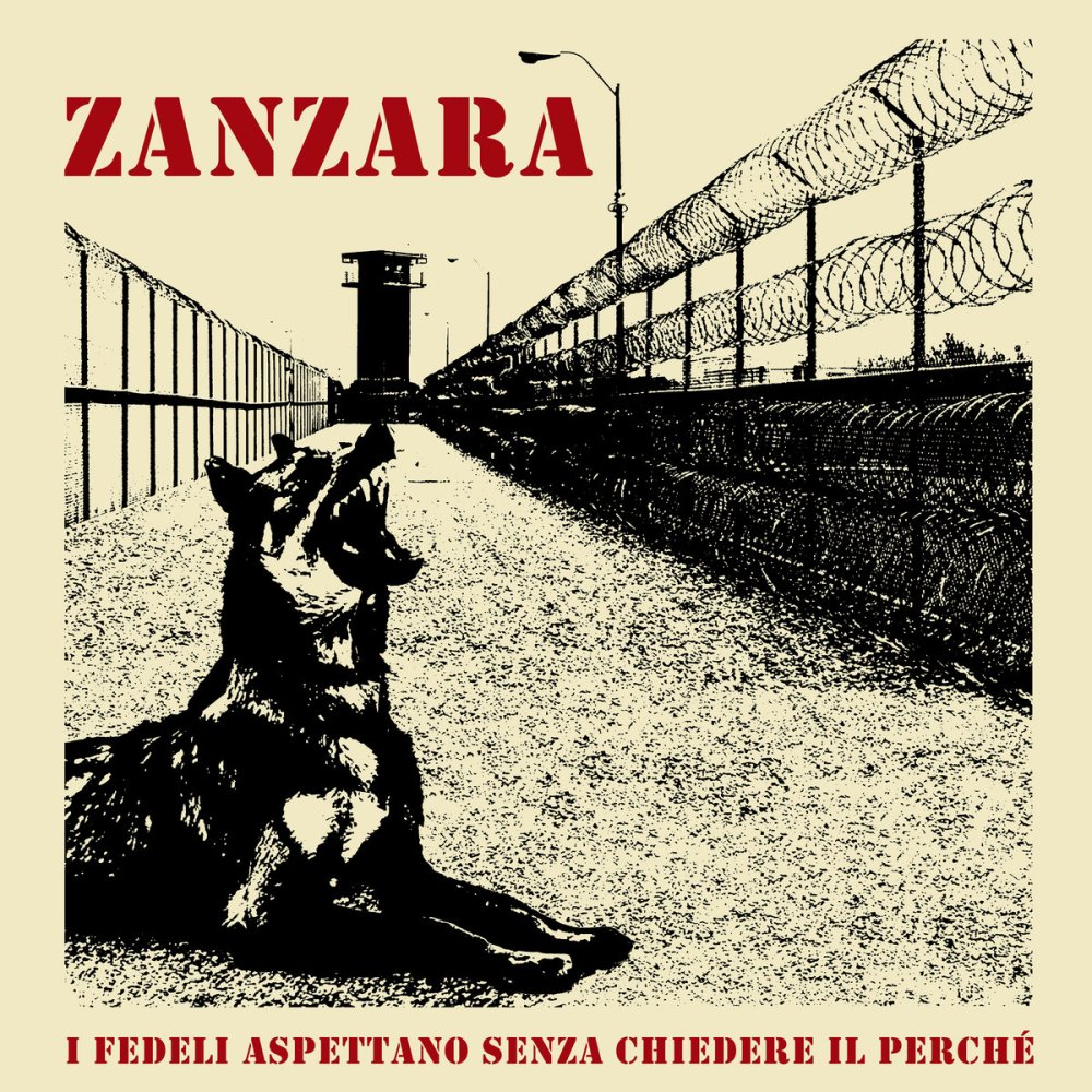 Portada del disco 'I Fedeli Aspettano Senza Chiedere Il Perche' de Zanzara (2022)