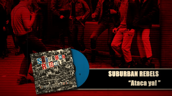 "Ataca ya" de Suburban Rebels, canción que sirve de adelanto de su próximo disco 'Vells però encara forts' (Bronco Bullfrog Records, 2022)