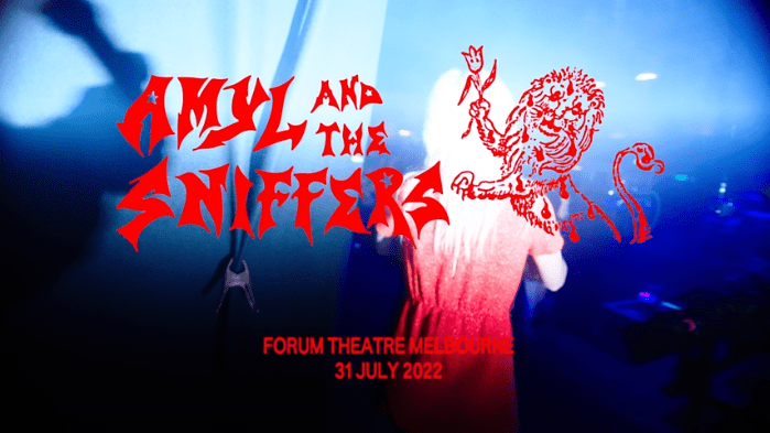Vídeo: Amyl and the Sniffers @ Forum Theatre [Melbourne, 31/07/2022]