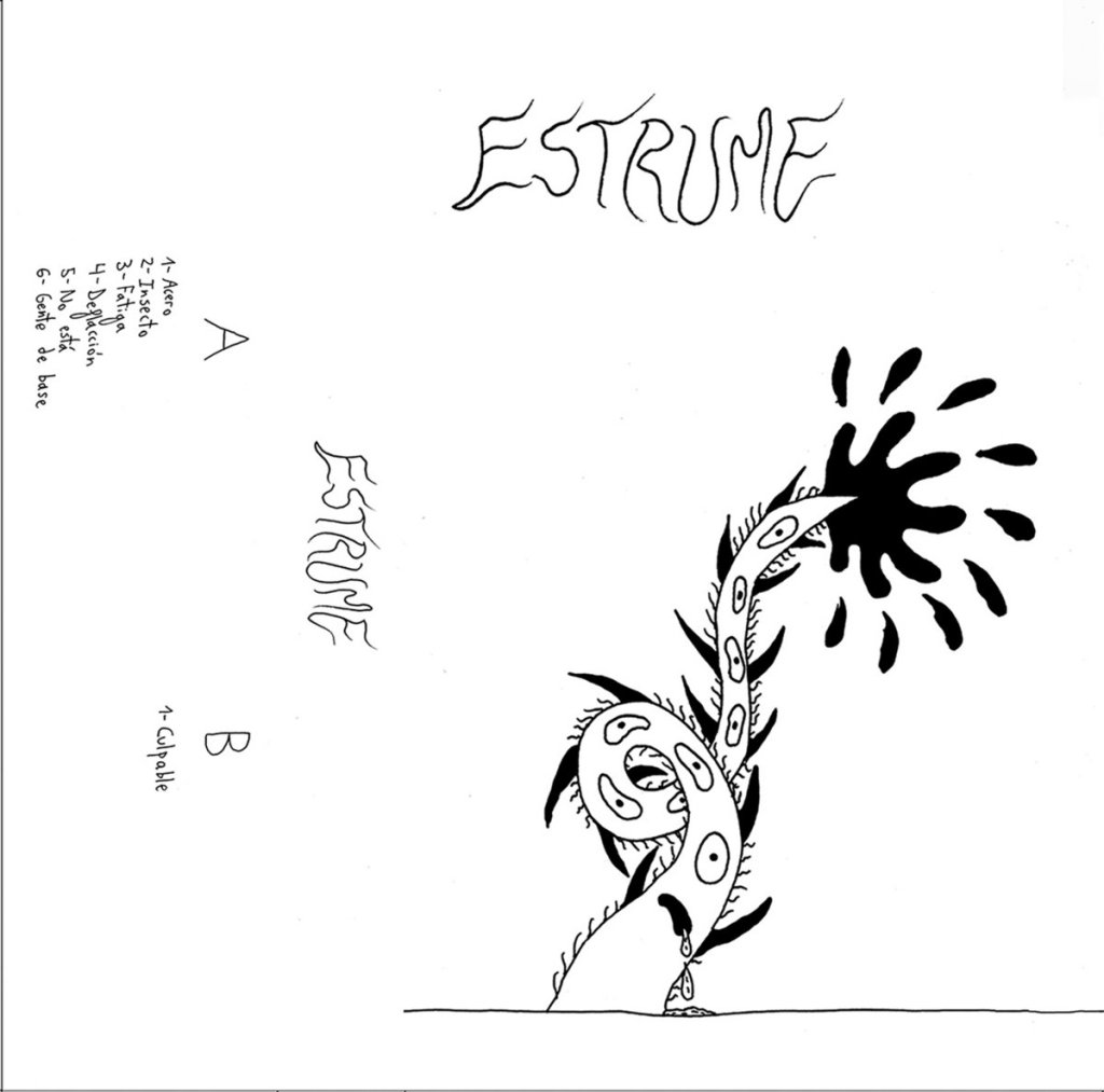 Portada del disco 's/t' de Estrume (2022)