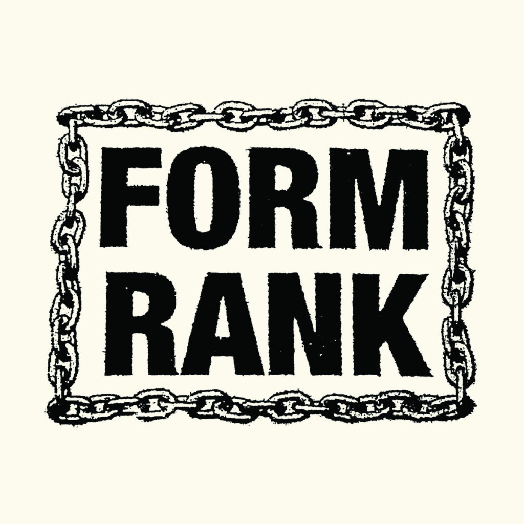 Portada del disco 's/t' de Form Rank (2022)Portada del disco 's/t' de Form Rank (2022)