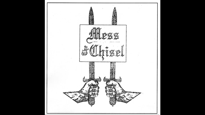 Portada del split entre The Chisel y Mess (2022)