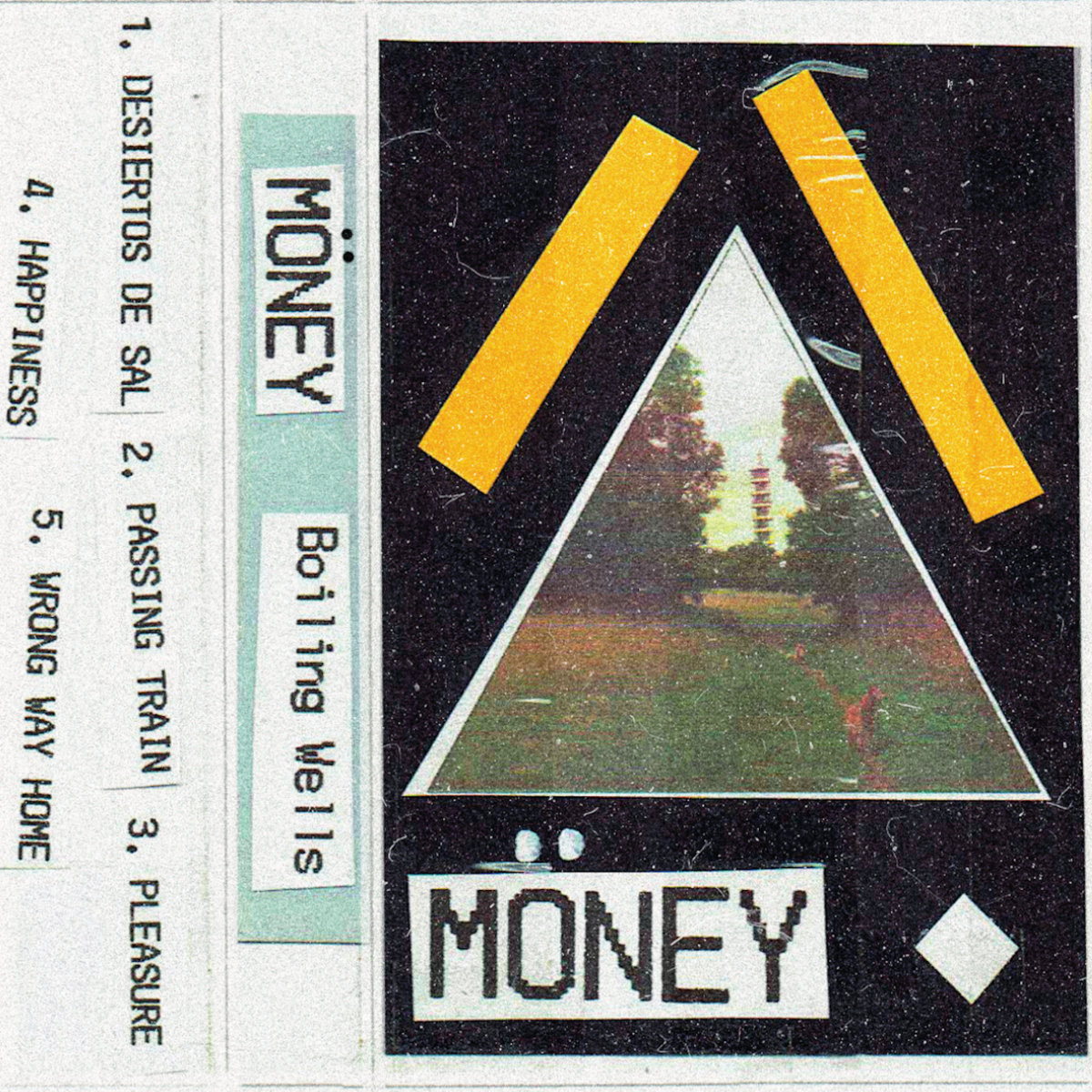 Portada del EP 'Boling Wells' de Möney (2022)