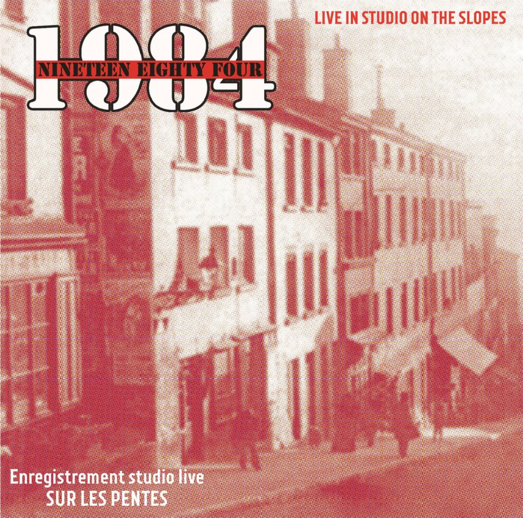 Portada de 'Live in studio on the slopes' de 1984 (2022)