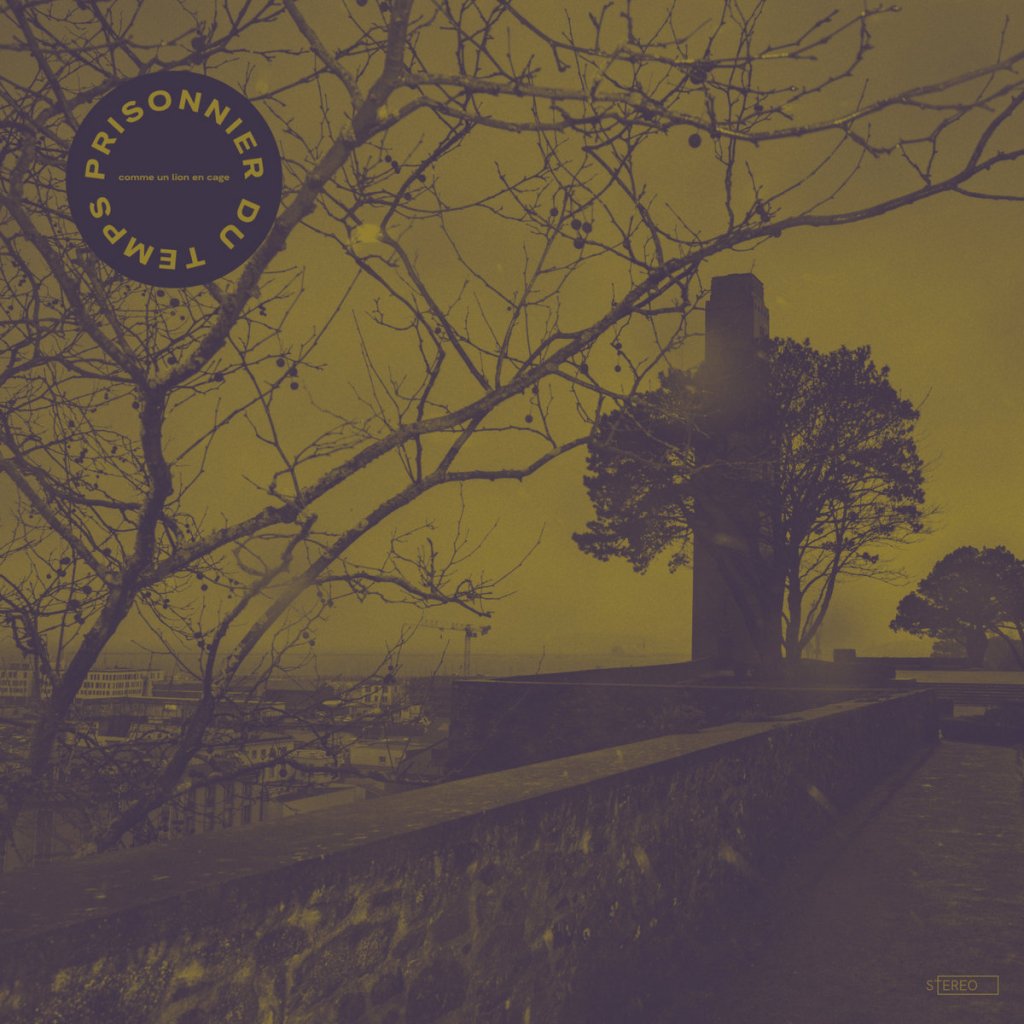 Portada del disco 'Comme un lion en cage' de Prisonnier du temps (2022)