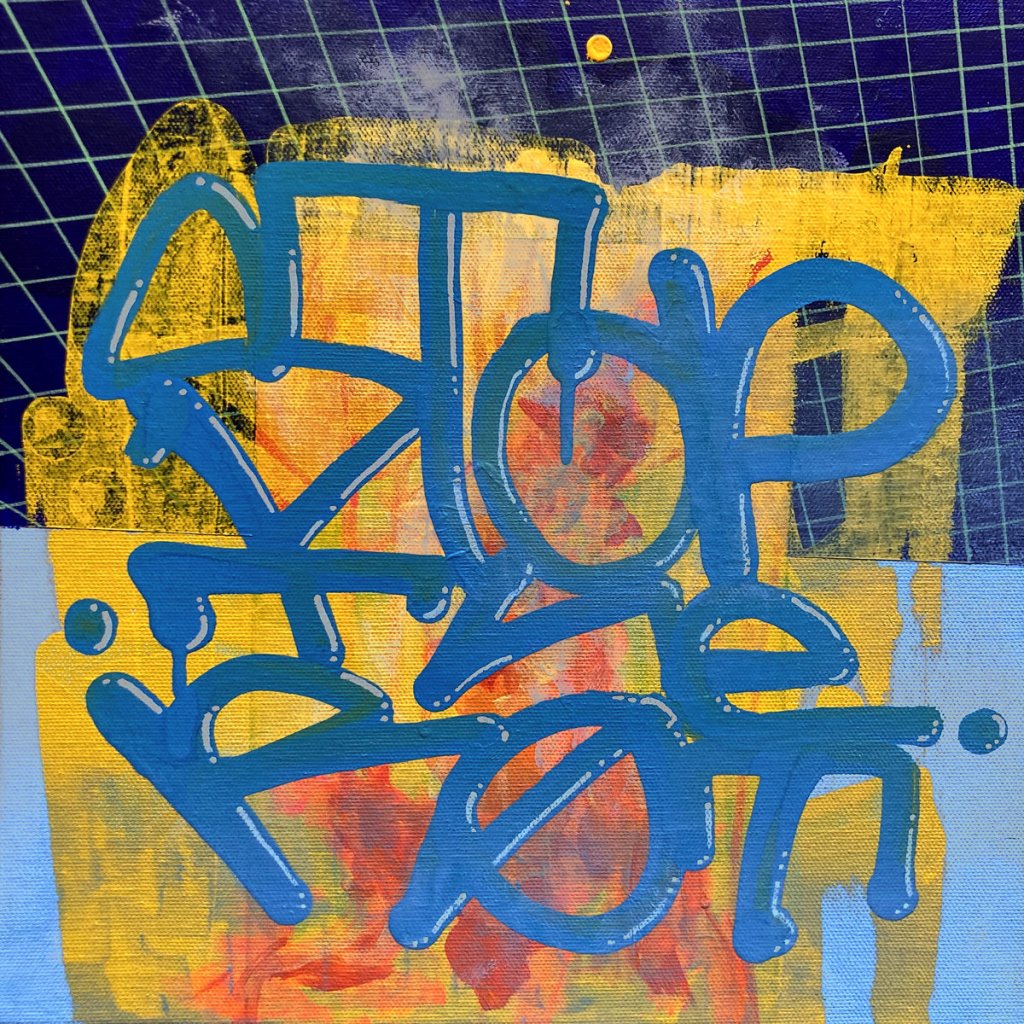 Portada del disco 'Stop The Rot' de T.S. Warsnipe (2022)