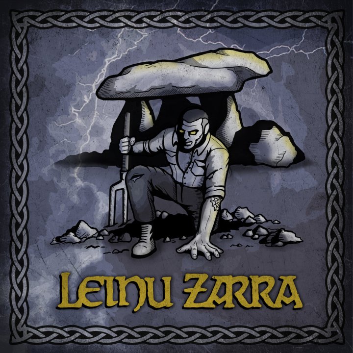 Portada del EP de debut de 'Leinu Zarra' (2022)