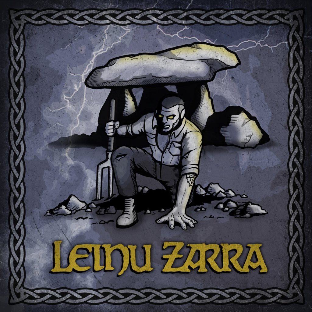 Portada del EP de debut de 'Leinu Zarra' (2022)