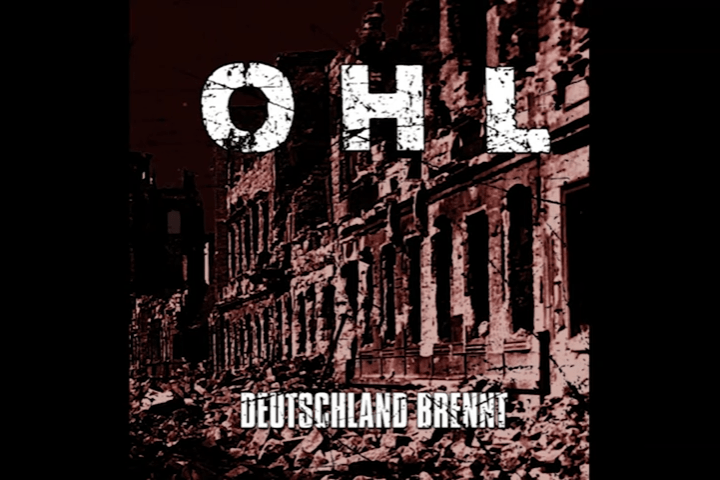 Portada del single 'Deutschland brennt" de OHL, la canción está incluida en su nuevo disco, 'Brandstifter' (2023)