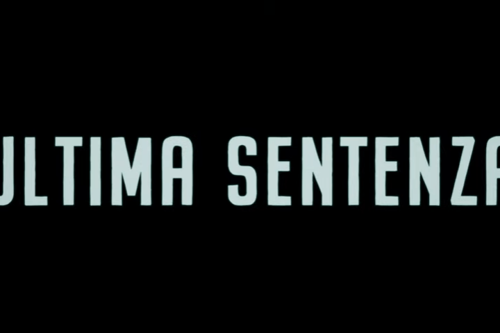 Videoclip de la canción "Ultima Sentenza" de Azione Diretta, de su split junto a Brigade Loco (2023)