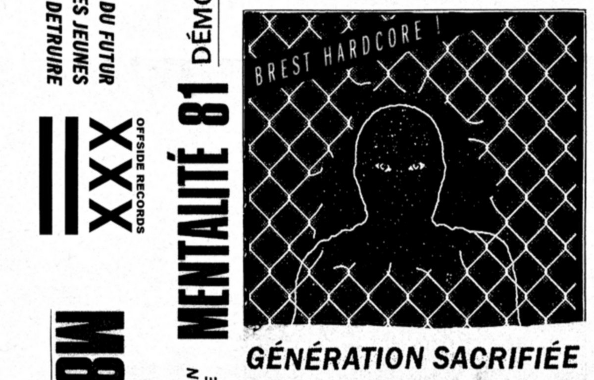 Portada de la cassette 'Démo 2023' de Mentalité 81