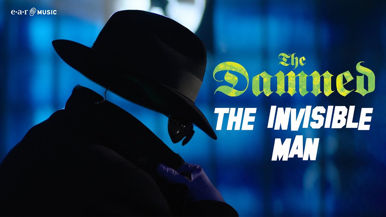 Videoclip de la canci´n "The Invisible Man" de The Damned, single de adelanto de su disco 'Darkadelic' (2023)