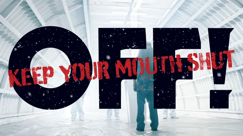 Vídeo de la canción "Keep Your Mouth Shut" de OFF! (2023)