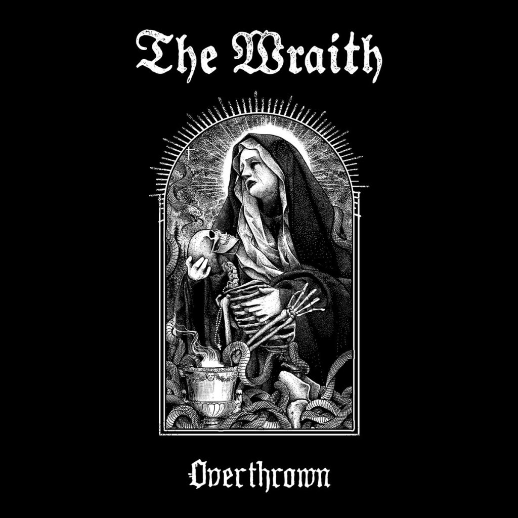 Portada del single "Overthrown" de The Wraith (2023)