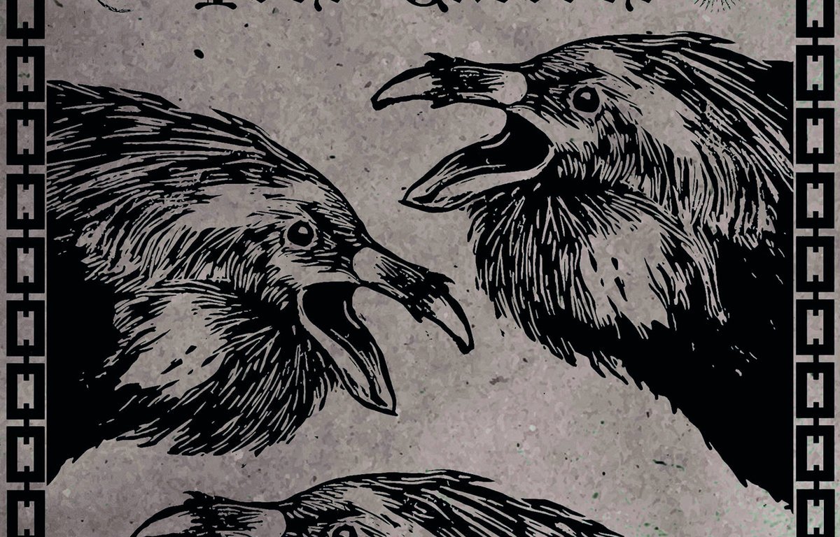 Portada del mini-álbum de debut de Tres Cuervos (2023)