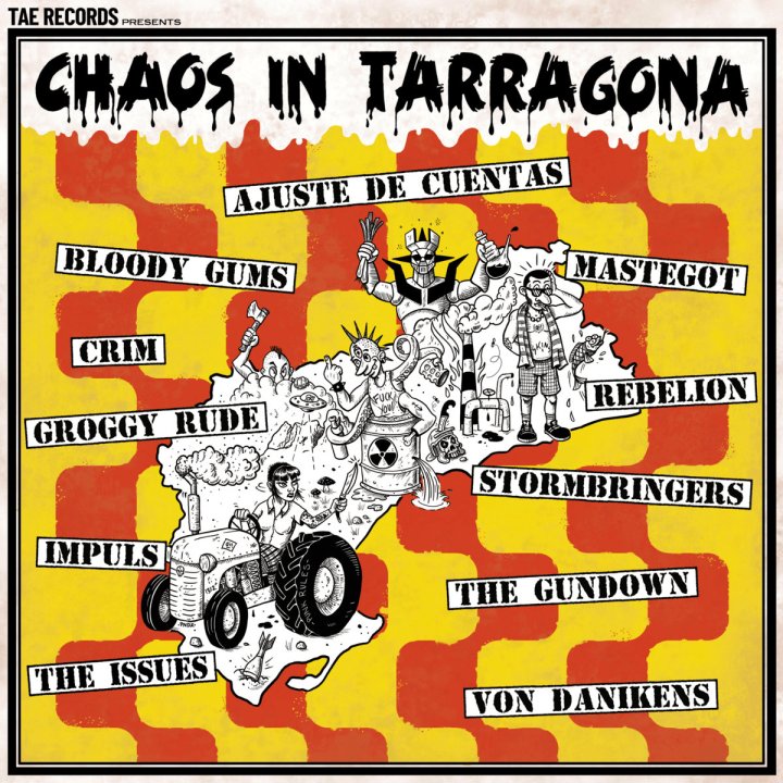Portada del LP 'Chaos In Tarragona' (2023)