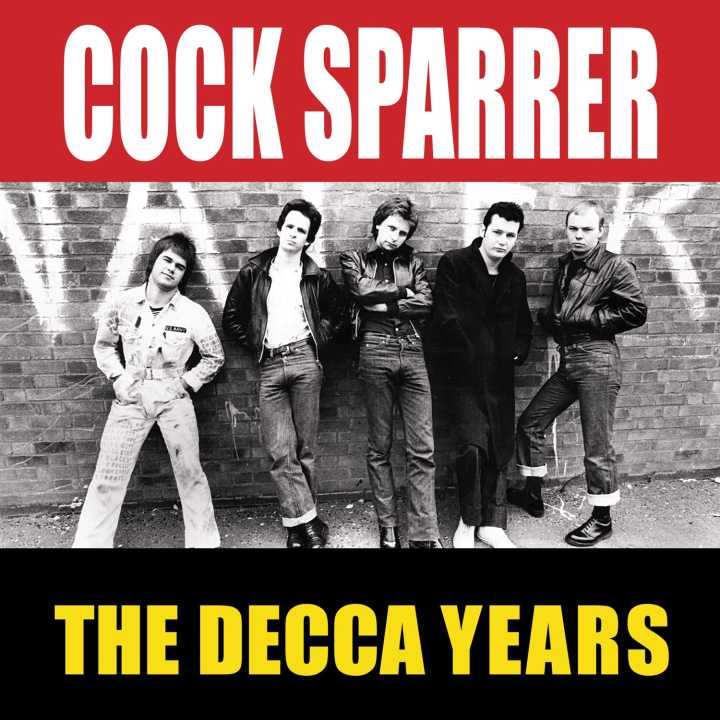Portada del LP 'The Decca Years' de Cock Sparrer (2023)
