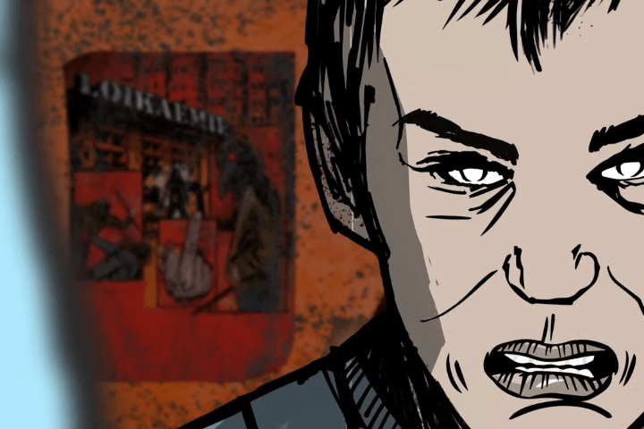 Vídeo de animación de la canción "Was soll die ganze Scheisse?" de Loikaemie (2023)