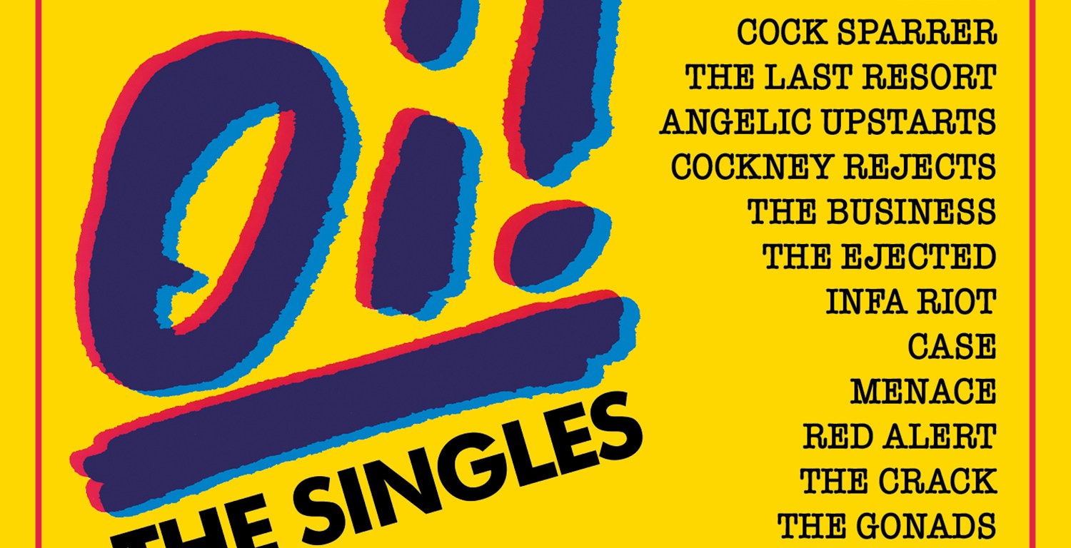 Portada del 4CD Boxset 'Oi! The Singles' (2023)