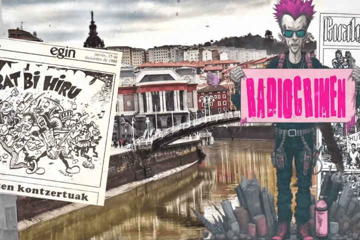 Vídeo de "Dios ha muerto" de Radiocrimen, canción incluida en su disco 'Franki' (2023)