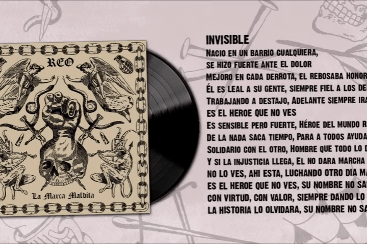 Canción "Invisible" de Reo (2023)