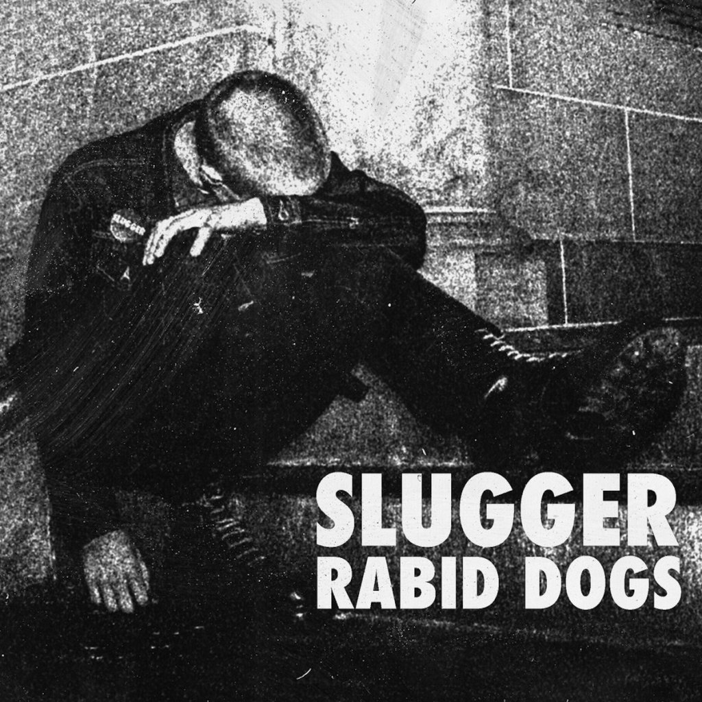 Portada del 7" 'Rabid Dogs' EP de Slugger (2023)