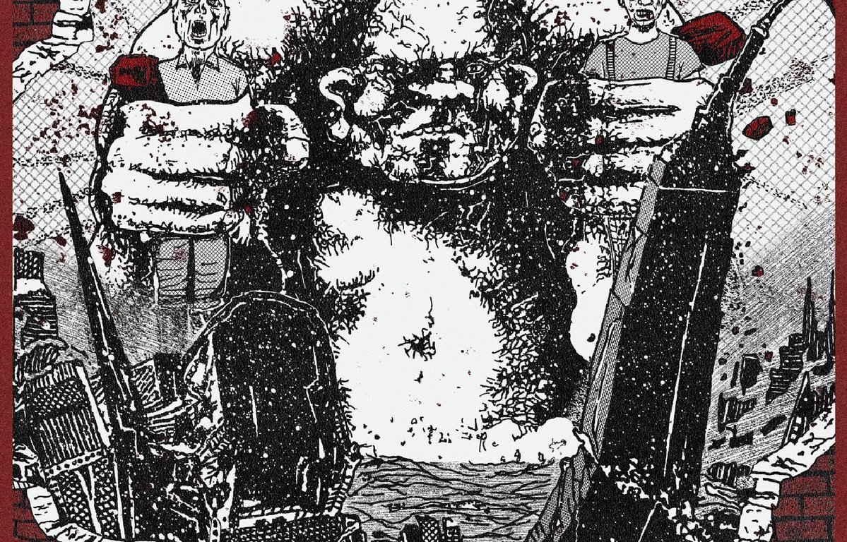 Portada del 12" homónimo de Ex Parents (2023)