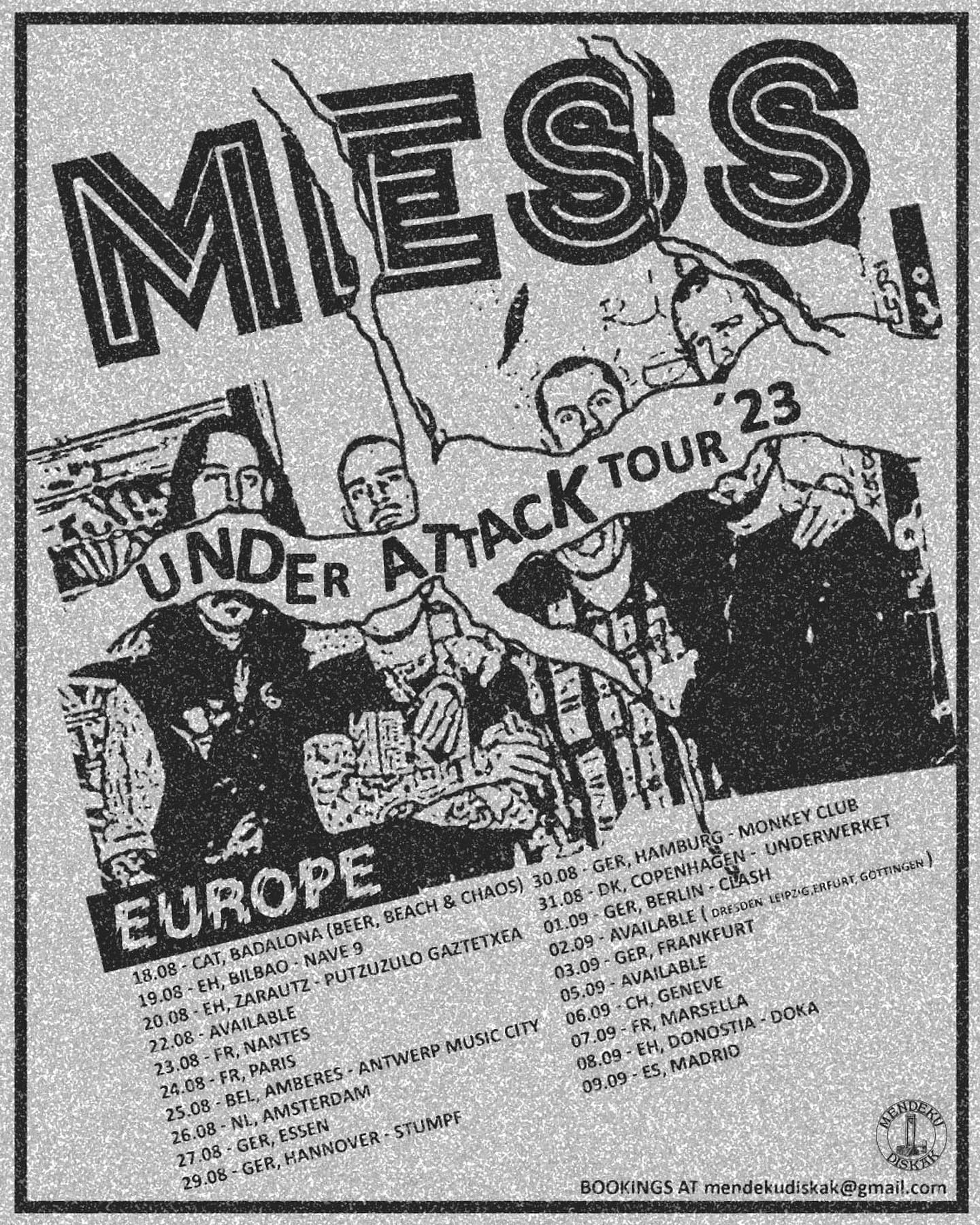 Mess: Dos temas nuevos y próximos conciertos – Condenado Fanzine | No ...