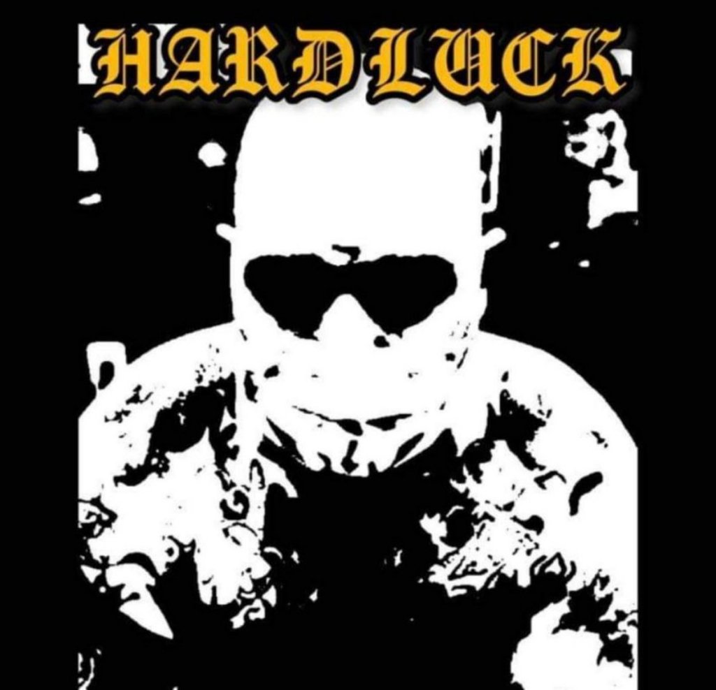 Portada del disco de Hardluck (2023)
