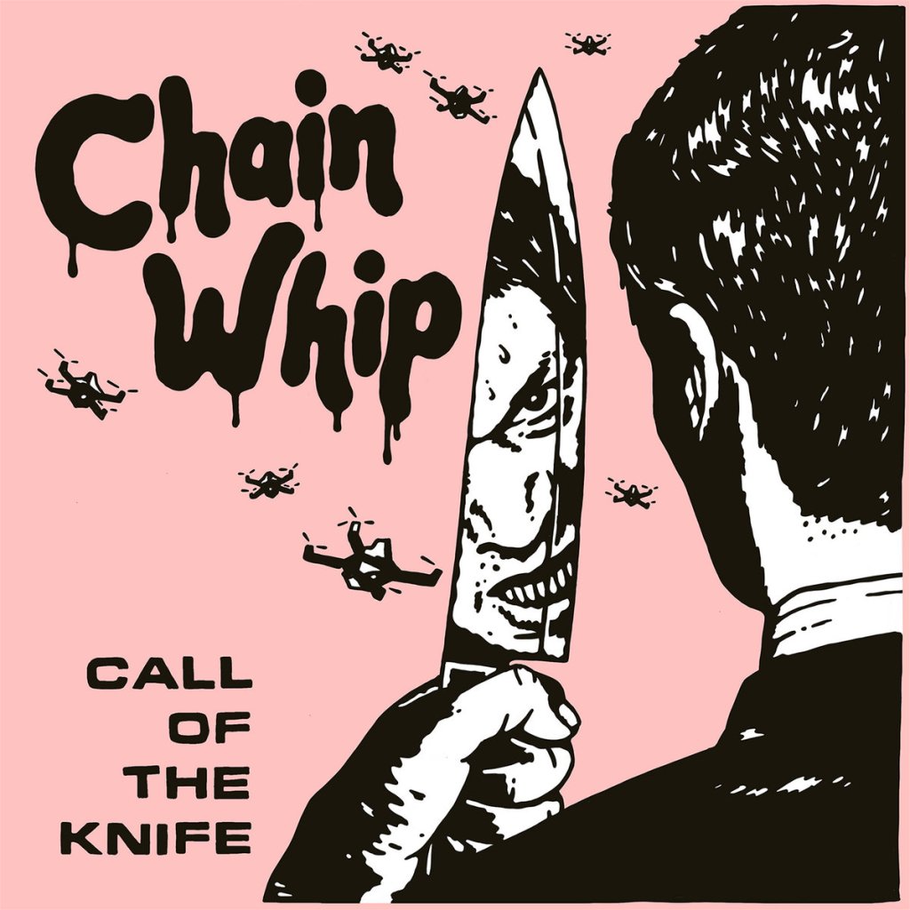 Portada del disco 'Call of the Knife' de Chain Whip (2023)