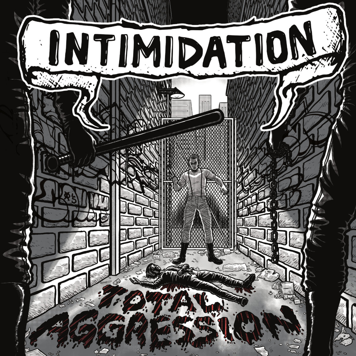 Portada de 'Total Aggression' de Intimidation (2023)