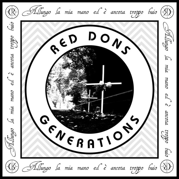 Portada del 7" 'Generations' de Red Dons (2023)