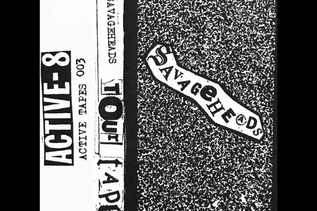 Portada de la casete 'Tour Tape' de Savageheads (2023)
