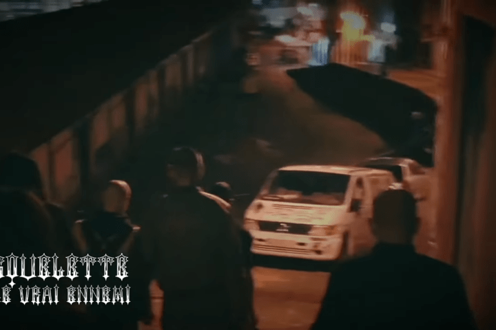 Vídeo de la canción "Le Vrai Ennemi", incluida en el disco 'Fin de partie' (2023), de Squelette