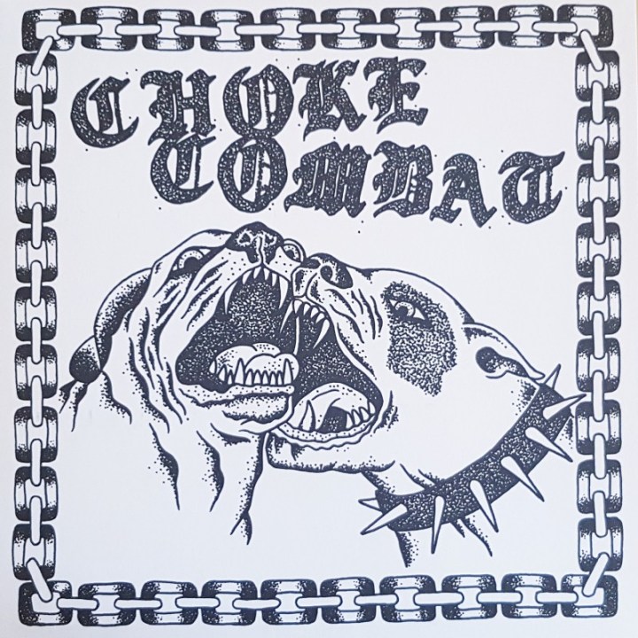 Portada del primer LP de Choke Combat (2023)