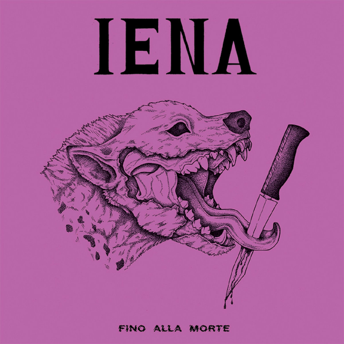 Portada del disco 'Fino Alla Morte' de Iena (2024)