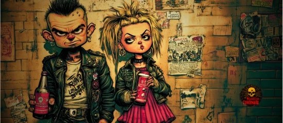 Cabecera episodio #158 de Radio Condenado dedicado al punk en Tenerife y al sello Island Records