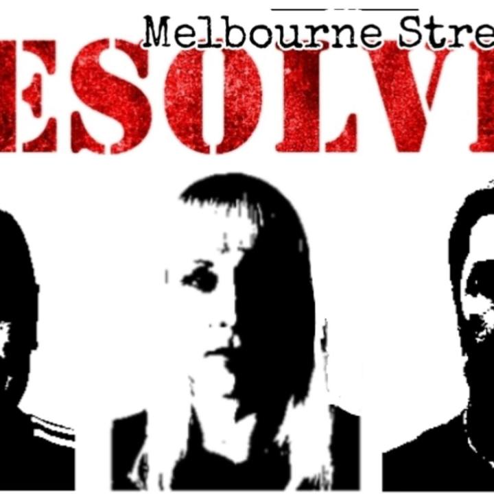 Resolver: street punk band from Melbourne, with members from Marching Orders, The Clinch, The Opposition and Razorcut.