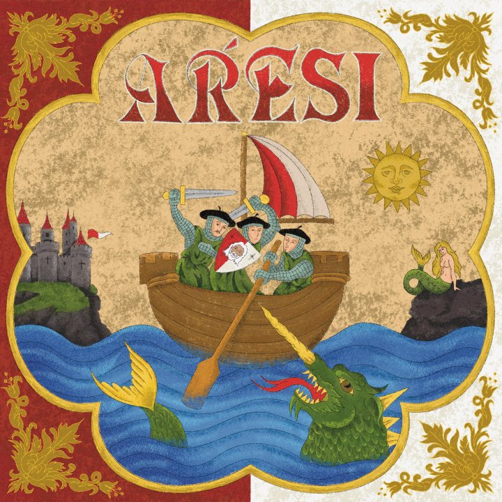 Portada del disco 'Aurrera Beti' de Aresi (Mendeku Diskak, 2025)