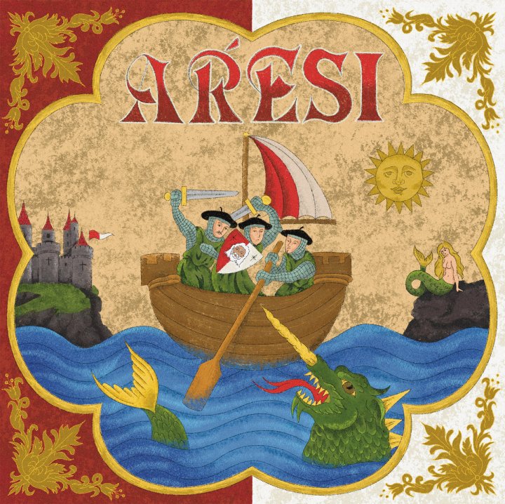 Portada del disco 'Aurrera Beti' de Aresi (Mendeku Diskak, 2025)