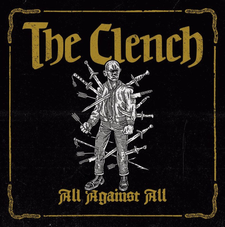 Portada del EP 'All Against All' de The Clench, publicado por Common People Records en septiembre de 2025
