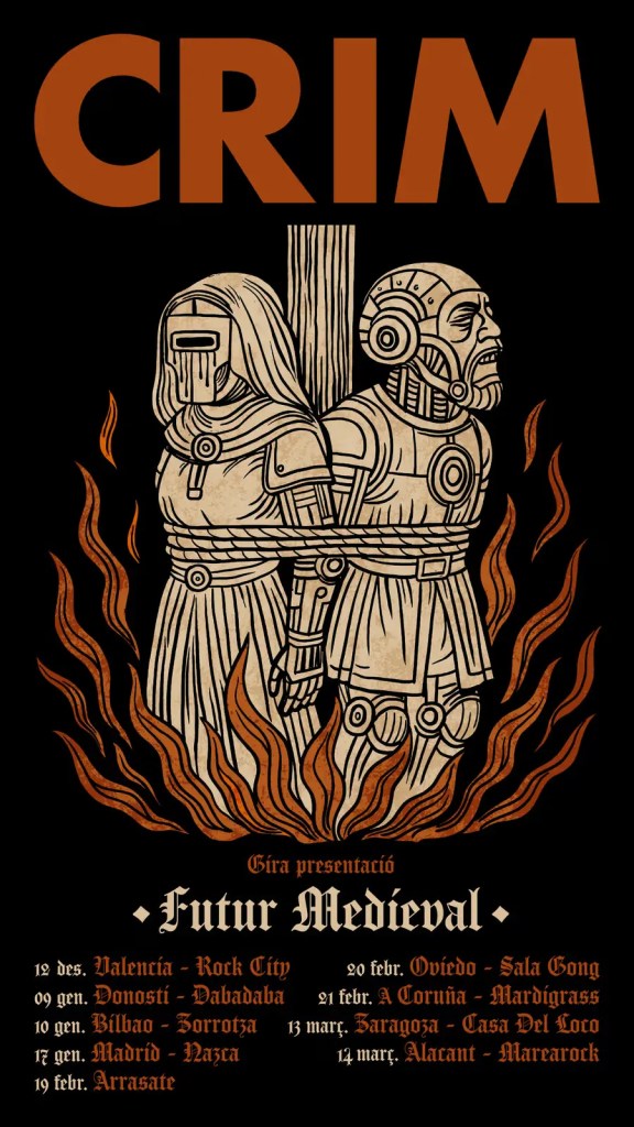 Gira de presentación de 'Futur Medieval' de CRIM