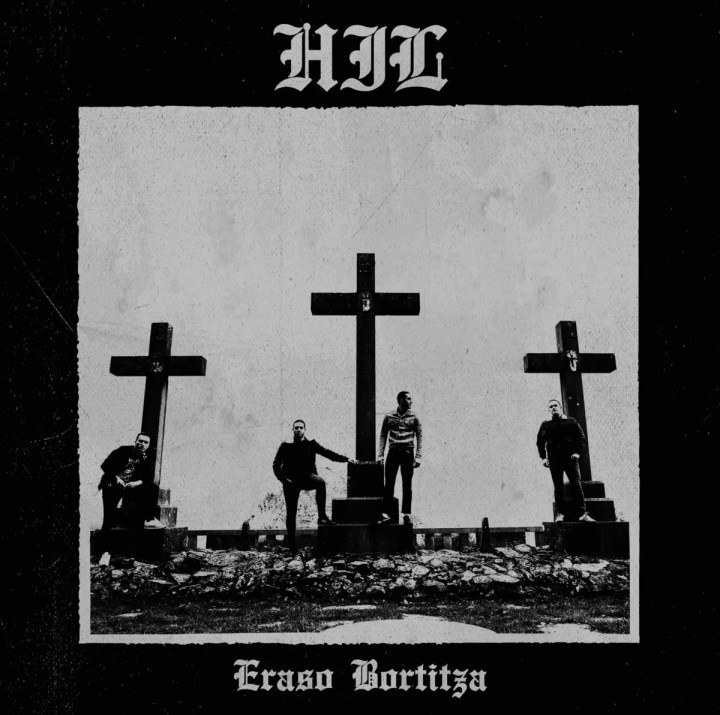 Portada del EP 'Eraso Bortitza' de HIL